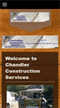 Mobile Screenshot of chandlerconstructionservices.com