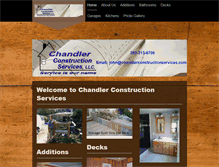 Tablet Screenshot of chandlerconstructionservices.com